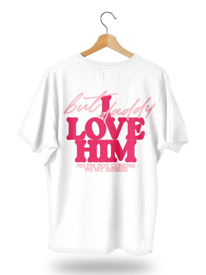 Day of the Moon – wholesale Screen printed t-shirt – Women′s – But Daddy I Love Him4