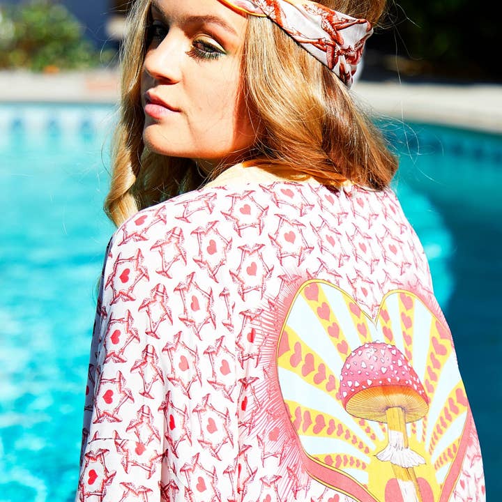 Henelle - Wholesale Kimono - Women's - Venice Beach Duster Robe4