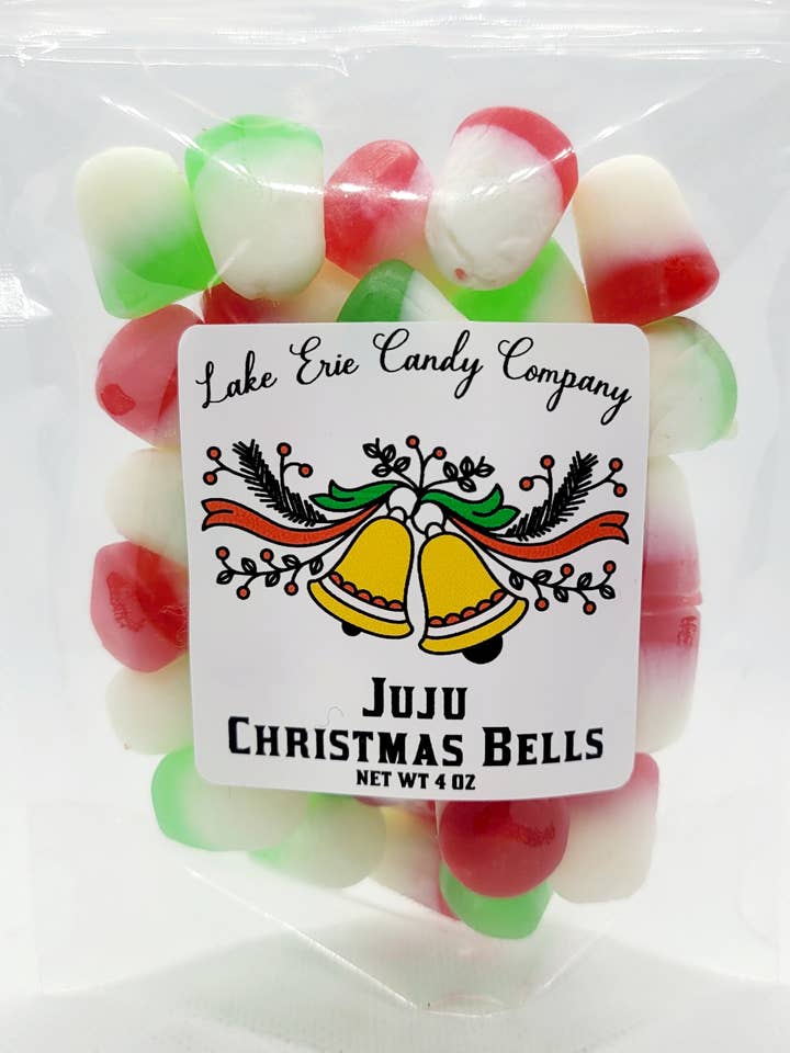 Juju Christmas Bells for wholesale by Lake Erie Candy Company