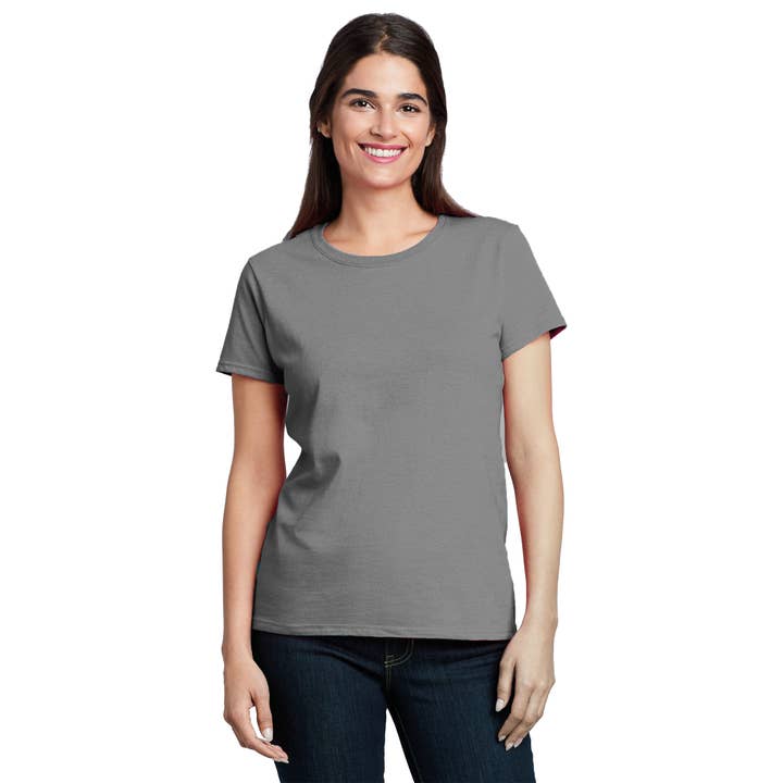 Radyan - Wholesale T-shirt – women's - Radyan Blank Shirts for Women - Half Sleeve Plain Tshirts8