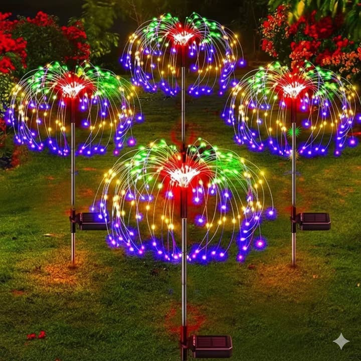 Buddha Ayurveda – wholesale Garden tool – Solar Firework LED Garden Lights – Outdoor Lawn Decor7