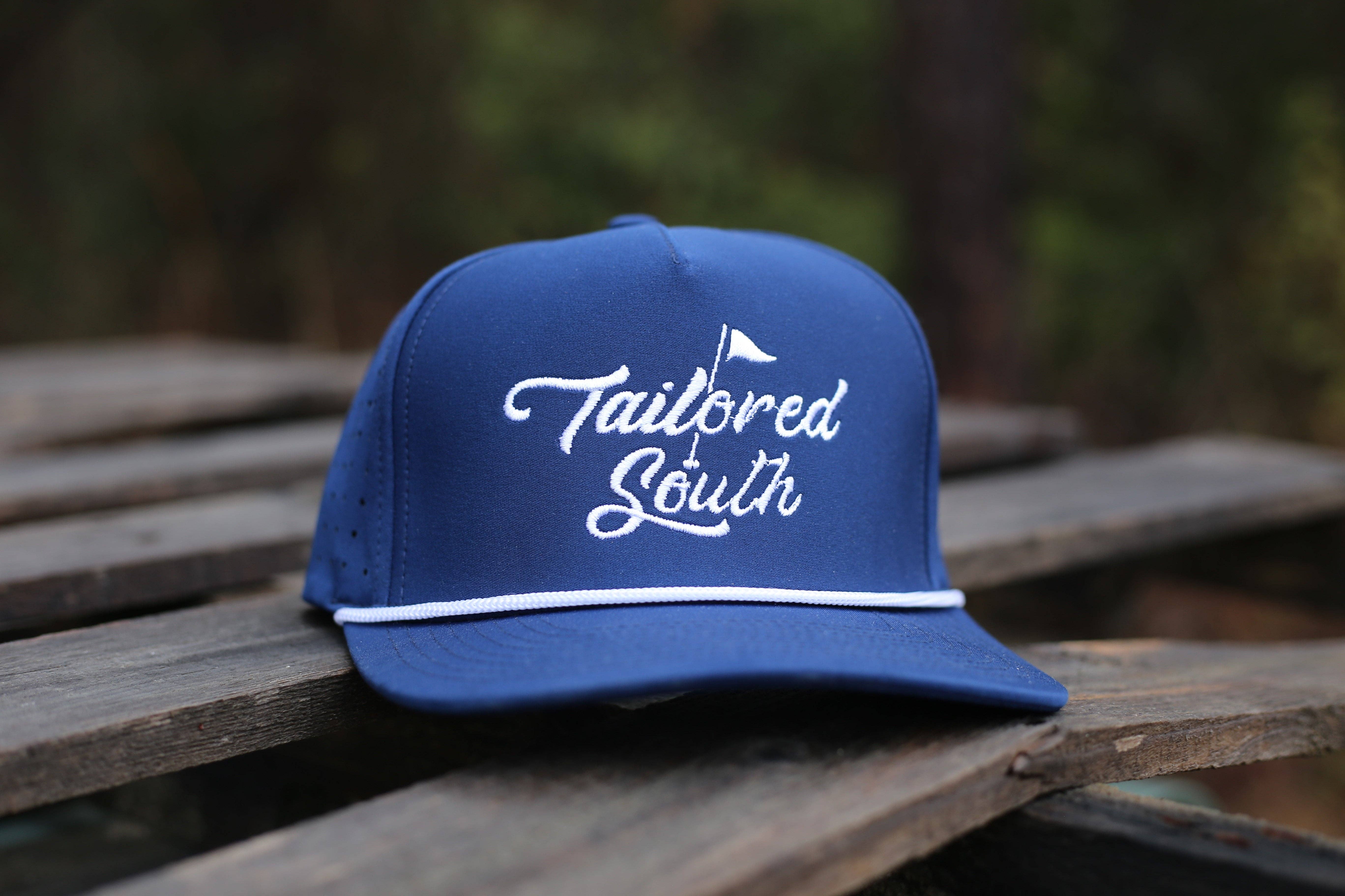 Tailored South Hat Co. - Vendita all'ingrosso Cappellino da camionista - Unisex - TS139 - Bandiera da golf - Snapback