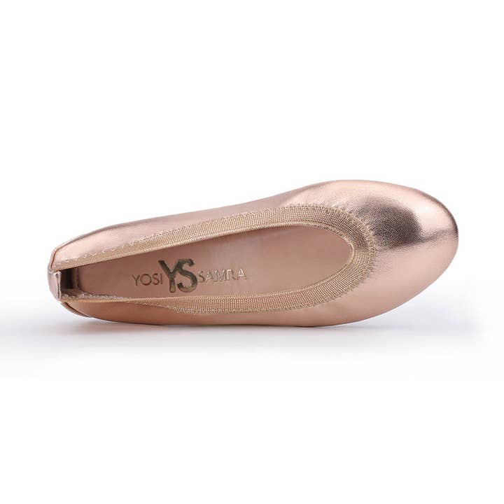 Ballerine Miss Samara en or rose - Enfants pour la vente par Yosi Samra