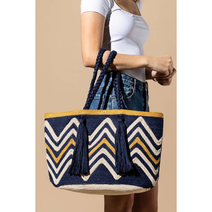Malaka Jute Shoulder Bag for wholesale on Faire