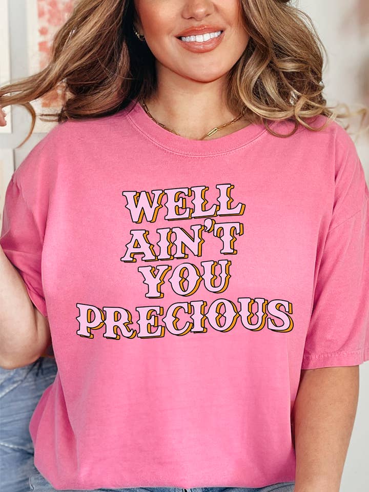 Eh bien, n'es-tu pas précieux Tee-shirt adulte en coton filé à l'anneau Comfort Colors pour la vente par Wholesale Accessory Market