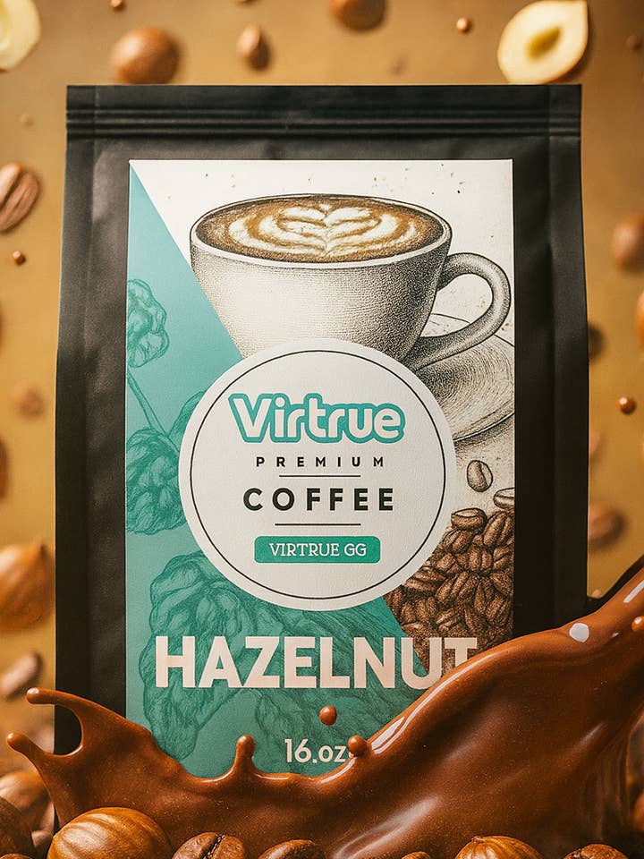 Hazelnut Coffee | 16oz - Small Batch, Master Roaster Gourmet for wholesale by Virtrue