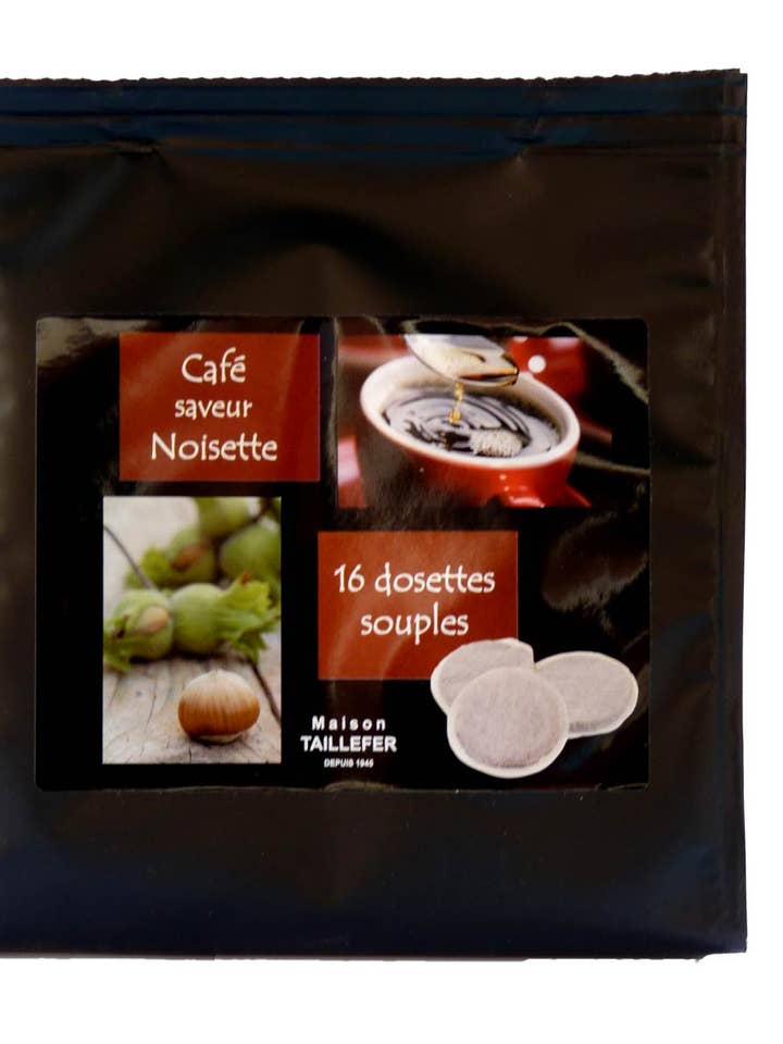 KAFFE POD HASSELNØD SMAG (16 BÆLG) for engroshandel hos MAISON TAILLFER