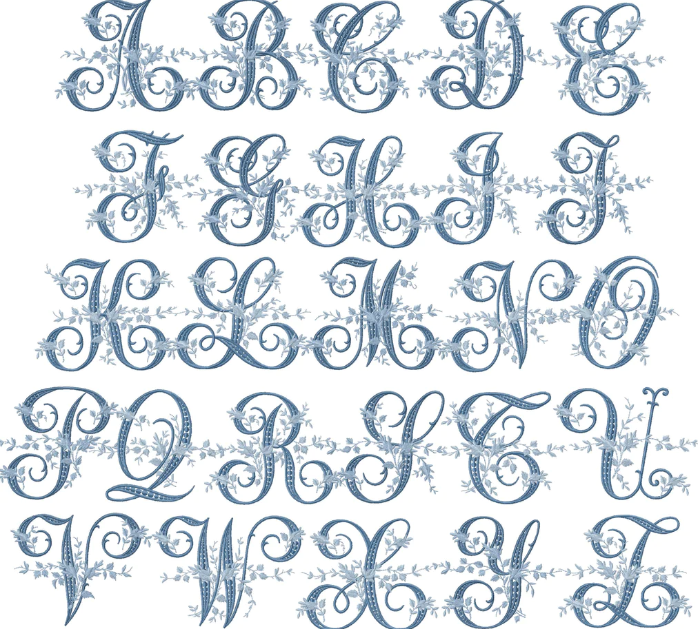 Belle Linen – Guardanapo e pano de jantar por atacado – Guardanapo de Jantar de Linho Vintage Bordado com Monograma1