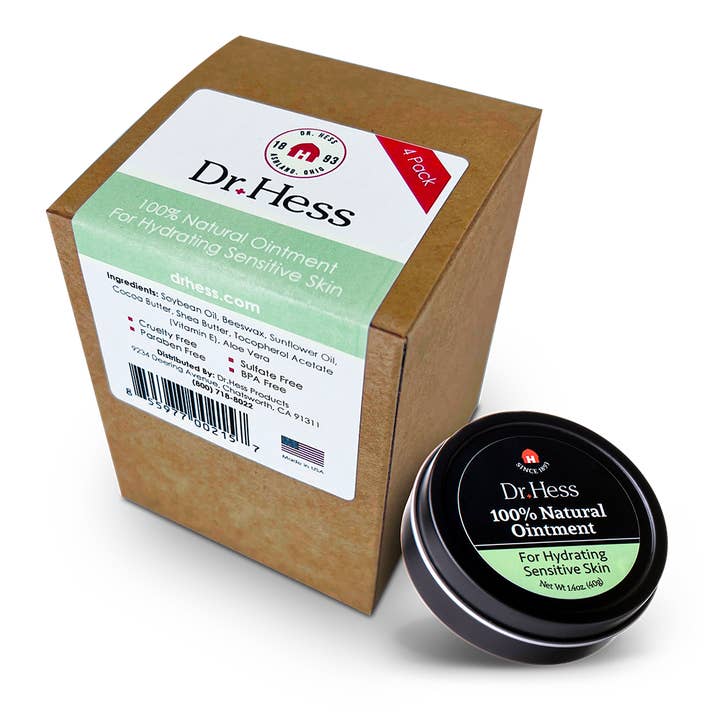 Dr. Hess 100% Natural Skin Ointment, 1.4 Oz (4-Pack) for wholesale by Dr. Hess