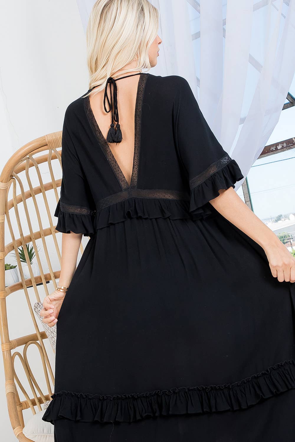 Sweet Lovely by Jen - Vente Cache-maillot – femme - ROBE CACHE-CŒUR MAXI14