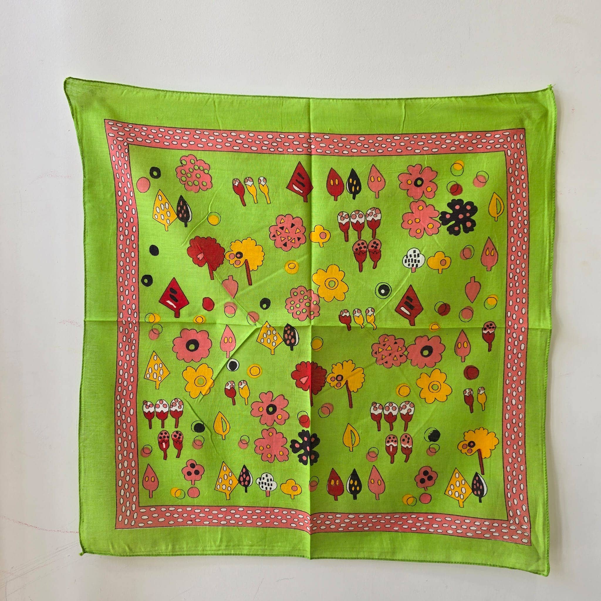 Nola by bijusol - Wholesale Scarf - Women's - 55 cm x 55 Square Scarves/Bandana Cotton 7