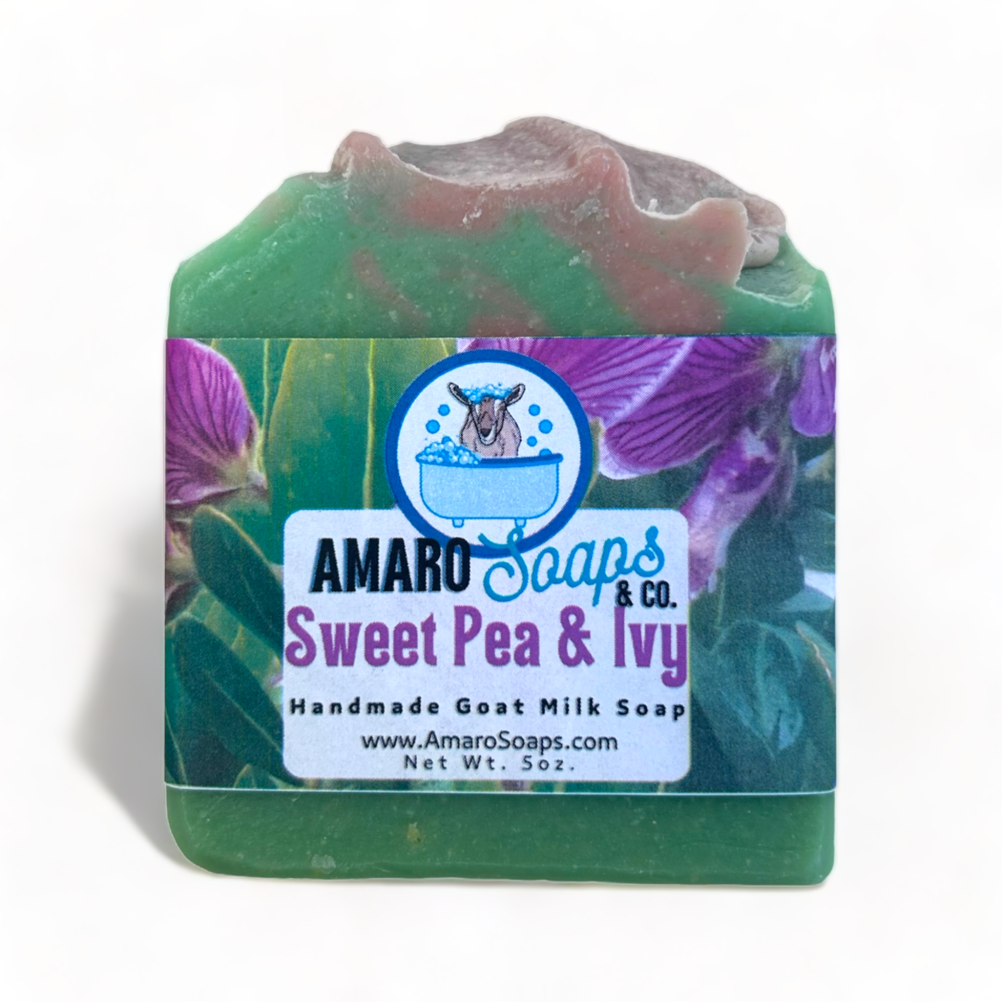 Amaro Soaps & Co. - Wholesale Bar Soap - Sweet Pea & Ivy Soap Bar0