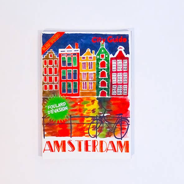 Bleu tango - Vendita all'ingrosso Sciarpa - Donna - Sciarpa Colorata - Amsterdam7