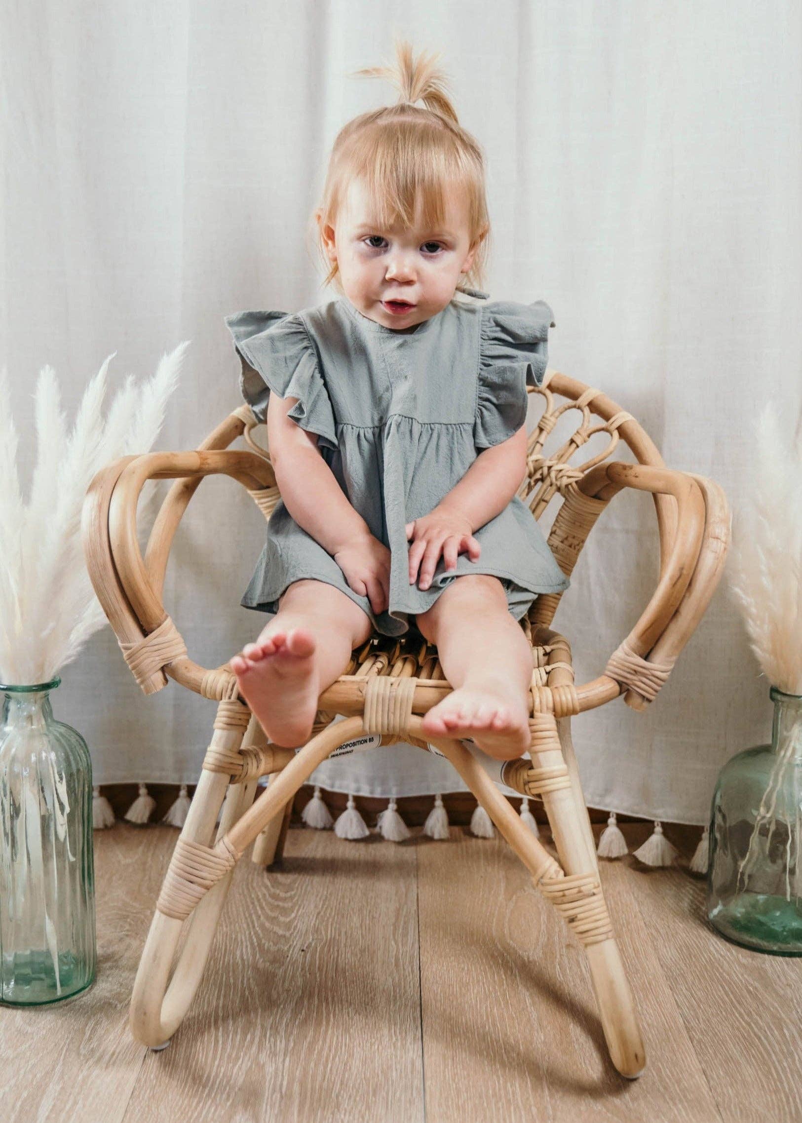 Laney + Sy - Wholesale Top & Short Set - Kids - Jenny Ruffle Outfit1