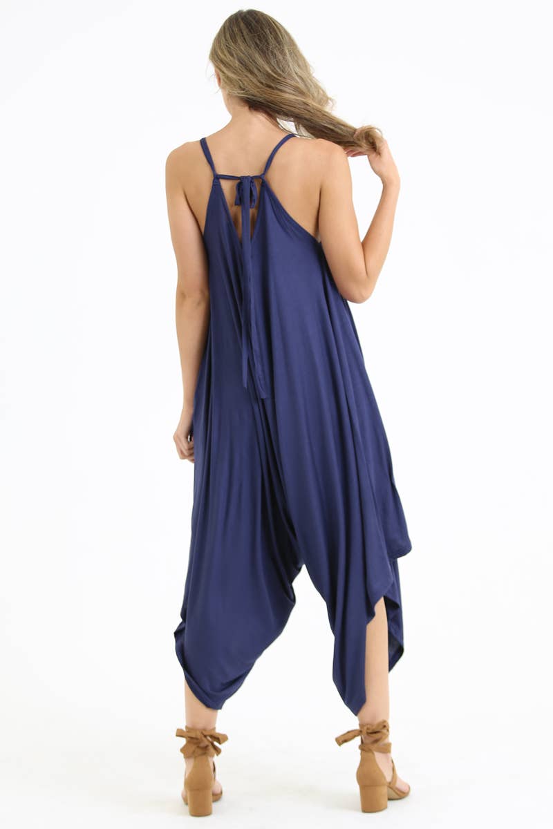 ANGIE – Macacão - Mulher por atacado – Macacão Harem de Tricô X5099-ASIS12