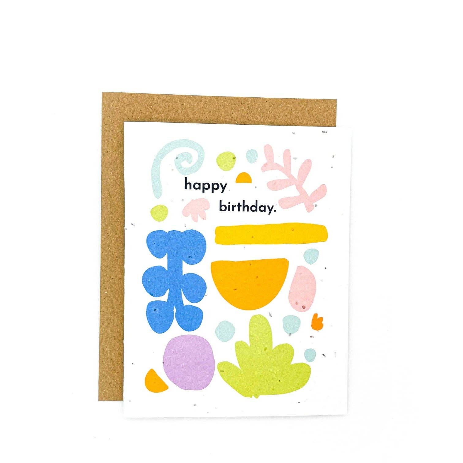 Cato & Company - Wholesale Birthday Card - Botanical Happy Birthday Card2