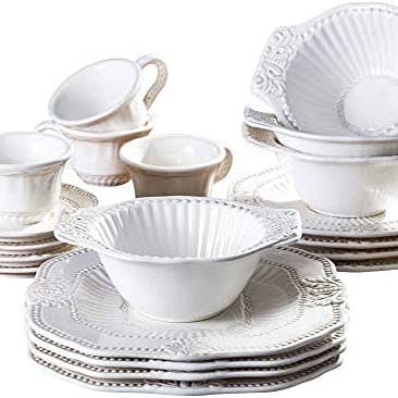 VAISSELLE BAROQUE 20 PIÈCES pour la vente par Jay Import CO
