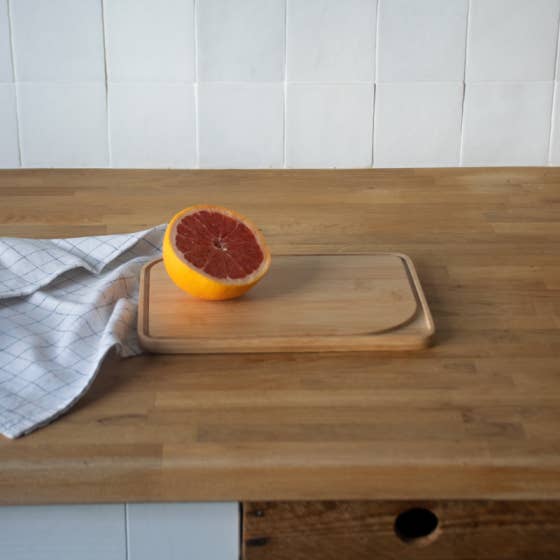 Natural Cutting Board for wholesale by Pebbly