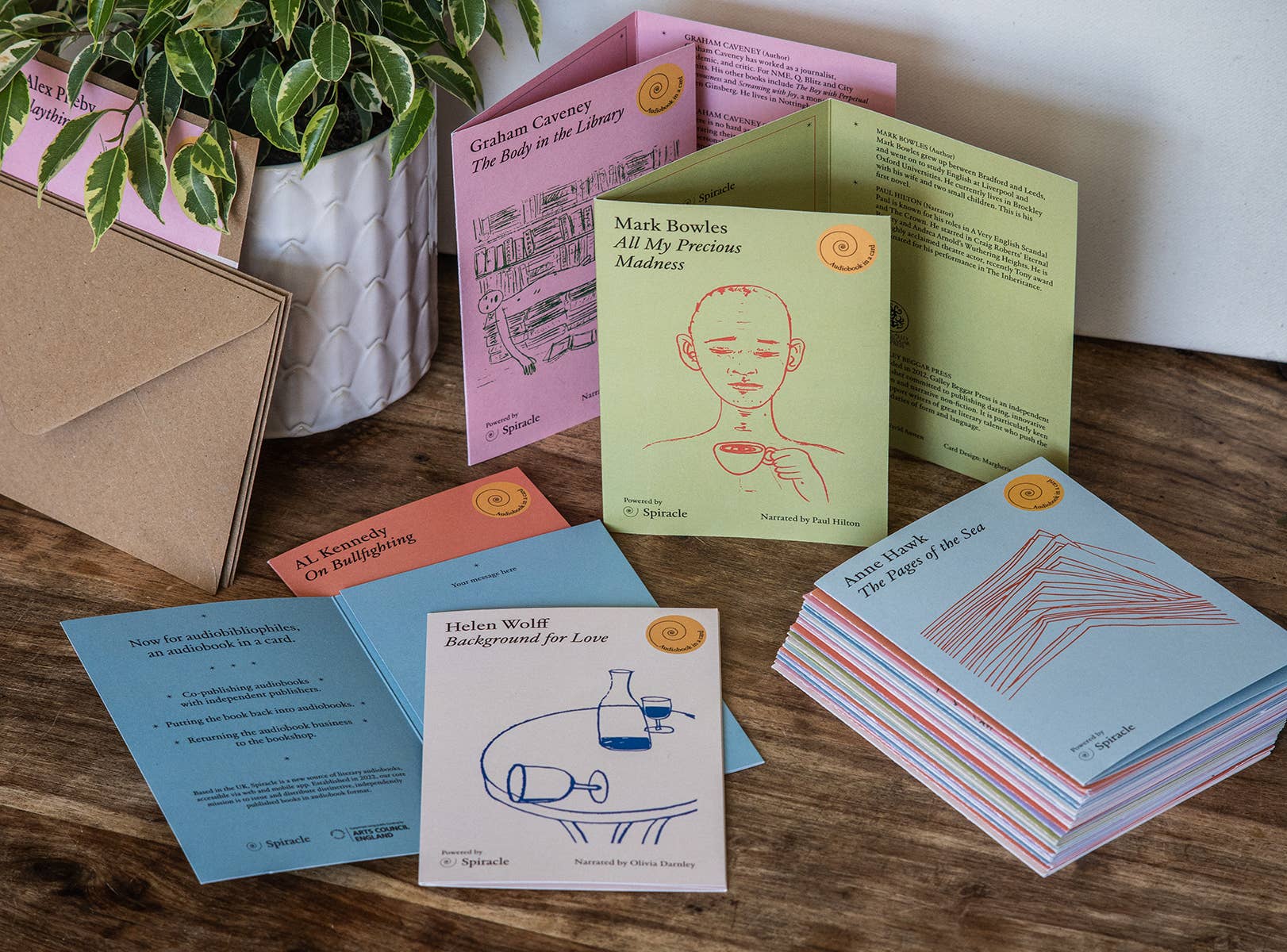 Spiracle Audiobooks - Wholesale Christmas Card - Uncanny Ghost Stories for Christmas Audiobook Gift
9