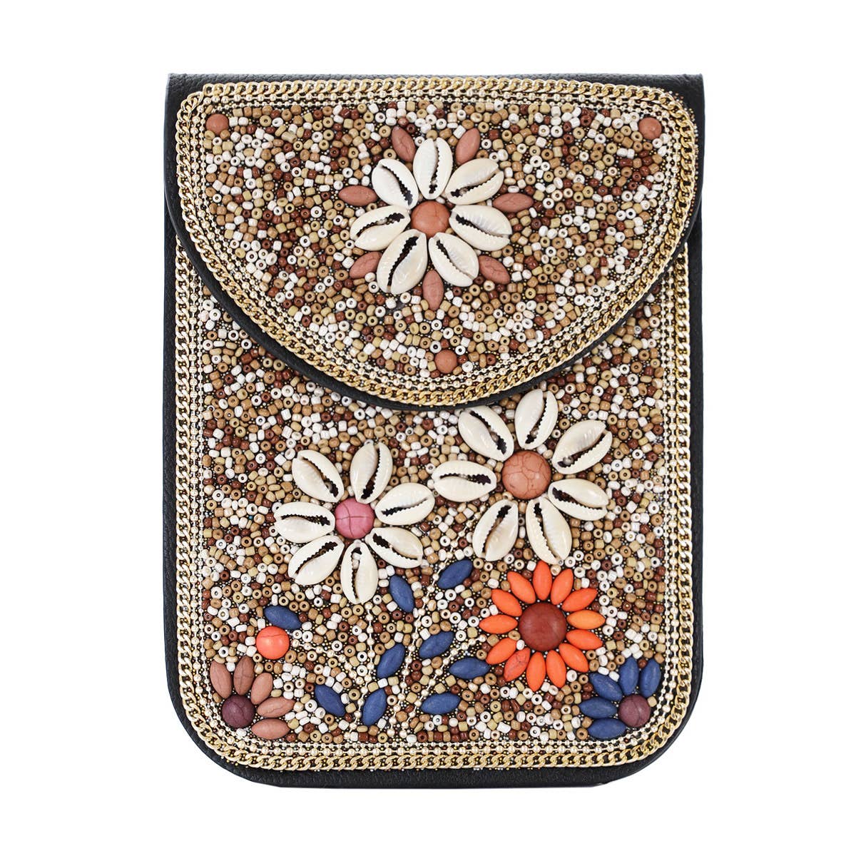 22 Tote - Vendita all'ingrosso Borsa a tracolla - Donna - Borsa a tracolla per cellulare in pelle vegana con perline20