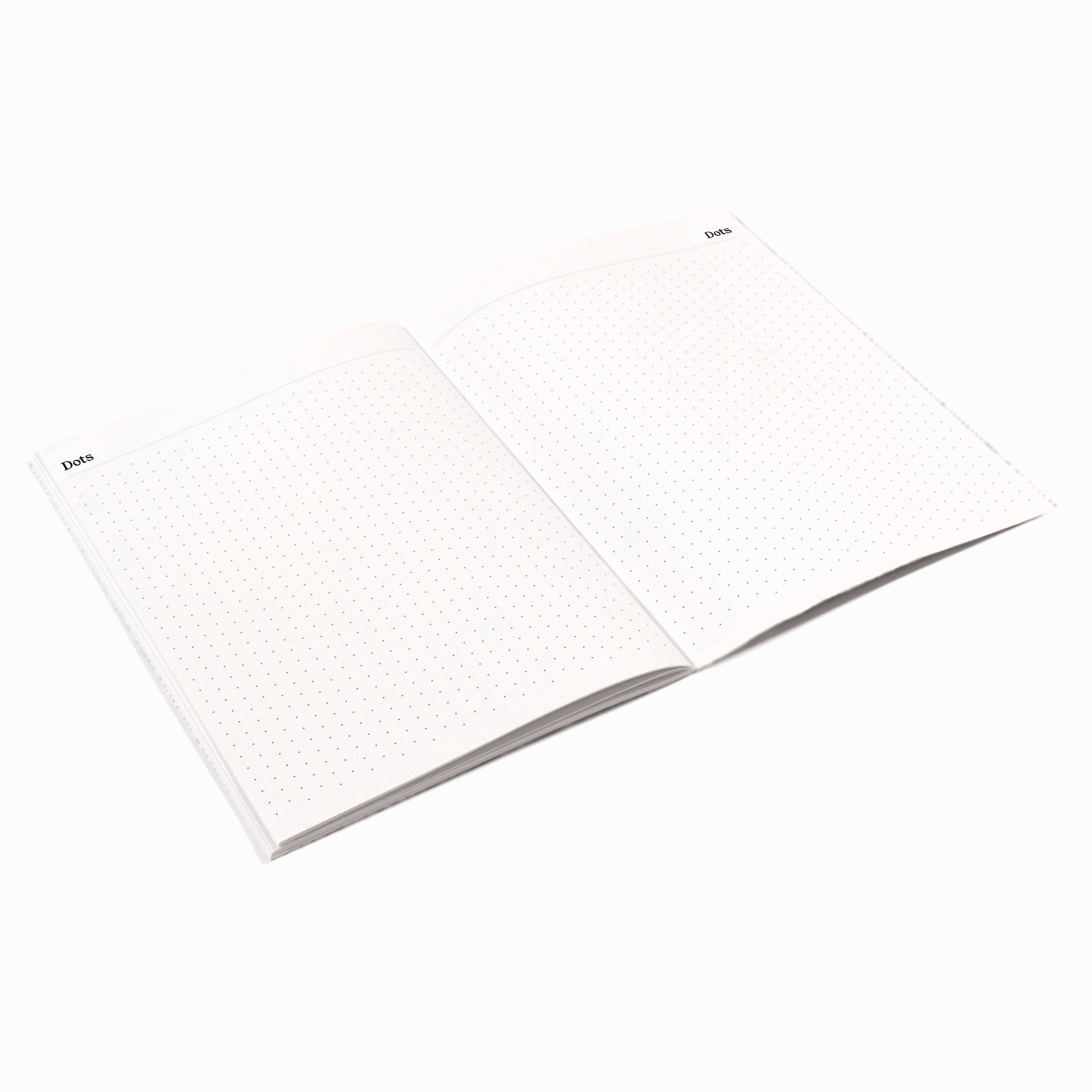 Studio Wald - UK Made - Vente Journal intime - Agenda 2026 Format A5 avec pochette – Fleurs séchées4