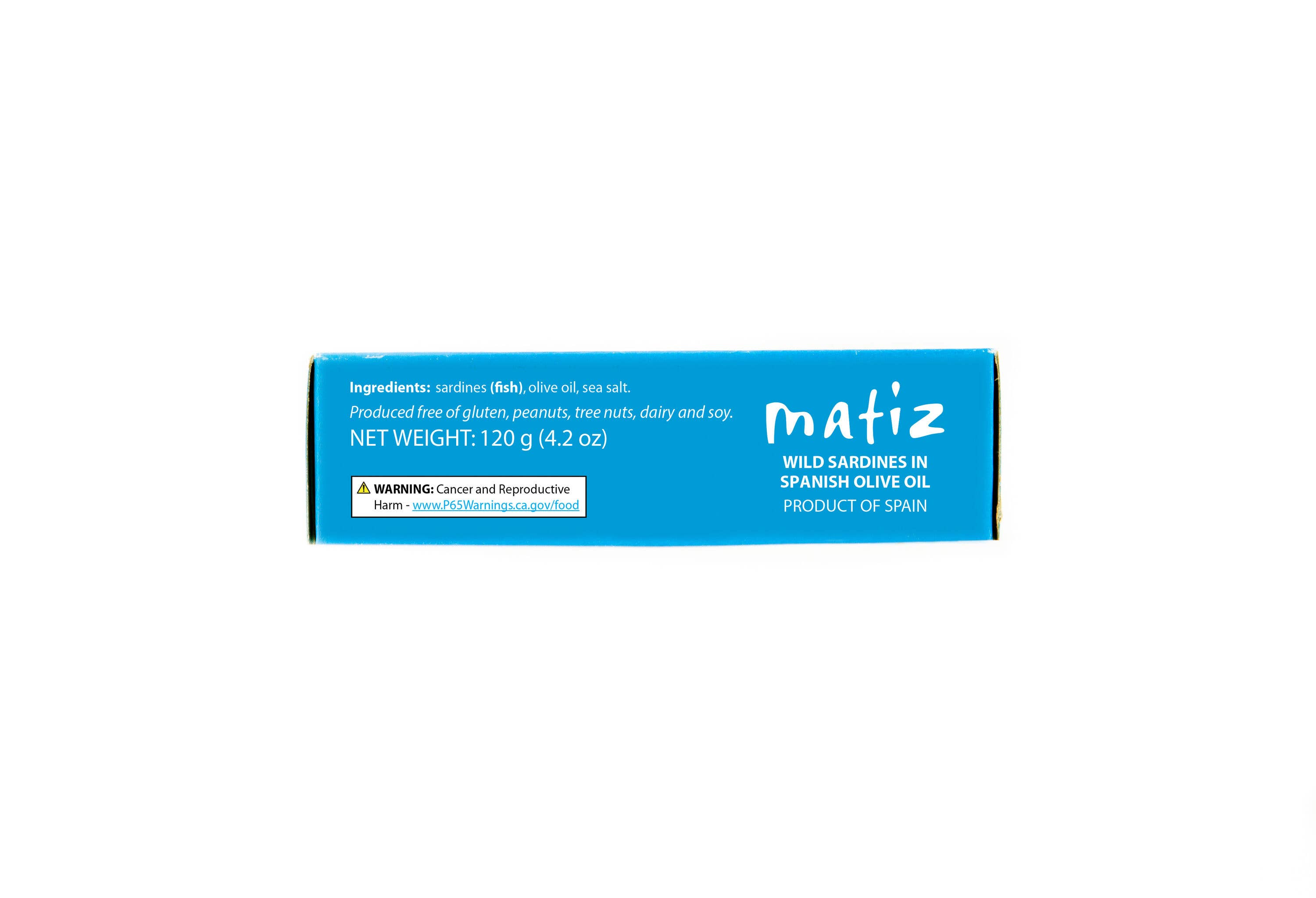 Matiz - Wholesale Tinned Fish - Matiz Sardines in Olive Oil - 4.2oz Tin3
