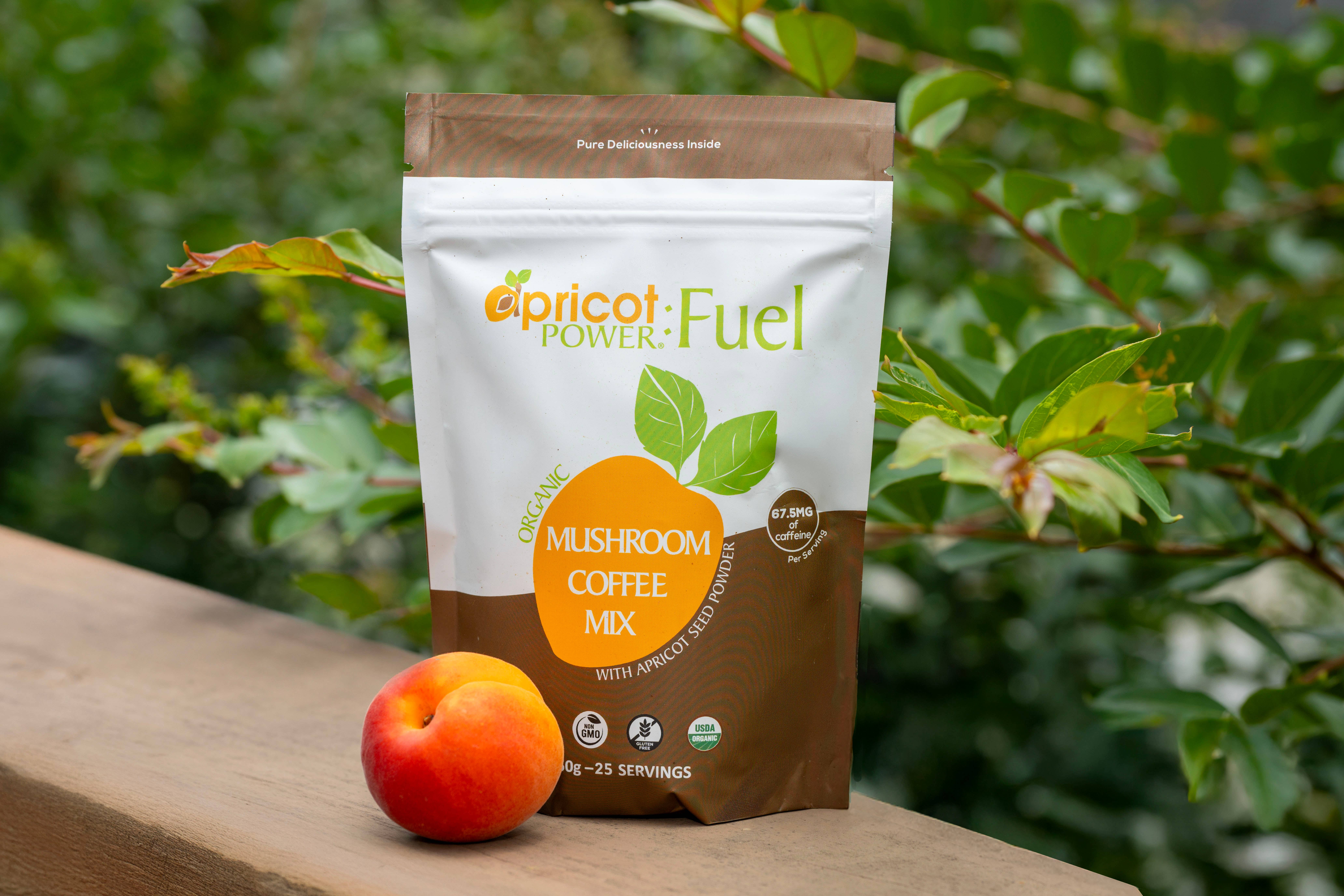 Apricot Power, Inc - Vendita all'ingrosso Proteine/superfood in polvere - AP:FUEL | Miscela di Caffè ai Funghi4
