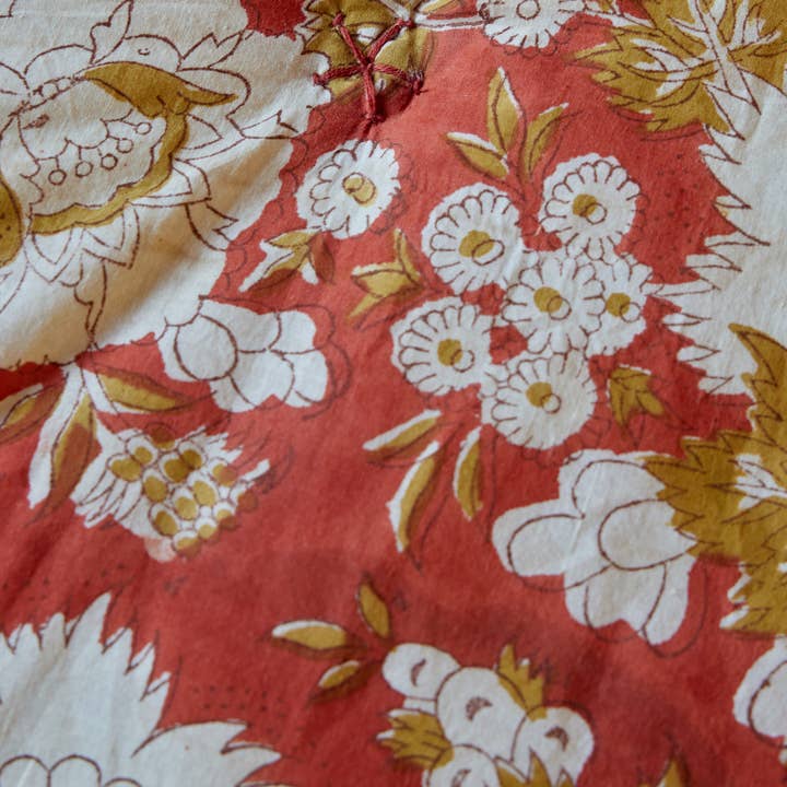 Bonheur du Jour - Wholesale Throw Blanket - Vishnu Squirrel velvet and floral print sofa cover