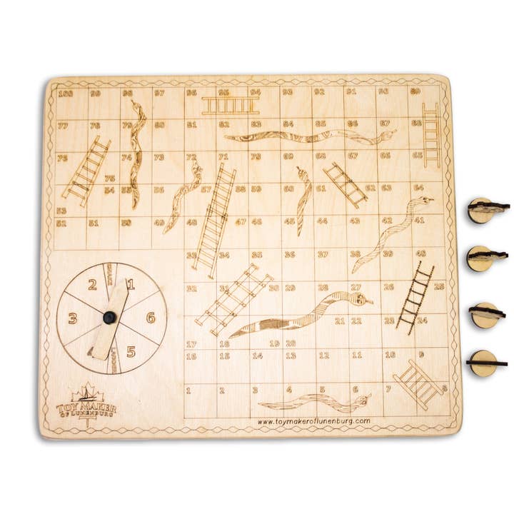 Toy Maker of Lunenburg - Wholesale Board Game - Ups and Downs to the 100 Square Board Game5