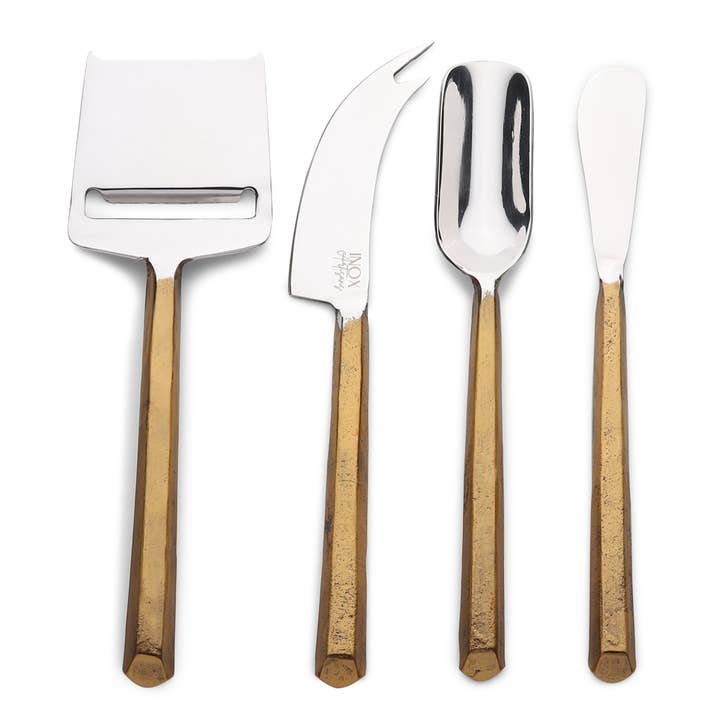 Plateau Cheese Tools 4 Pc. Set for wholesale by INOX artisans