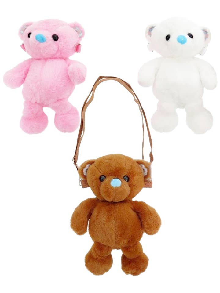 Bandolera de peluche Teddy Bear Plushie para venta al por mayor de Cap Zone