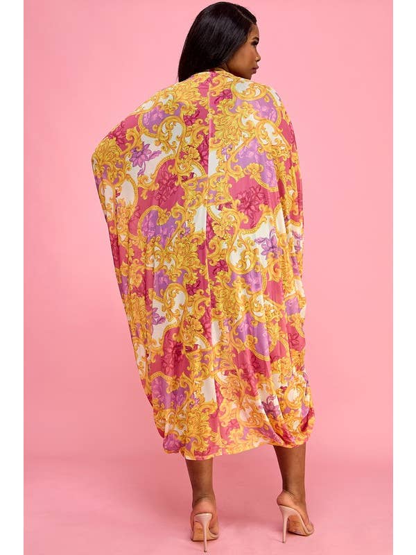 Namatt Design – wholesale Kimono – Women's – Regular Mesh Long Sleeve Kimono Cardigan