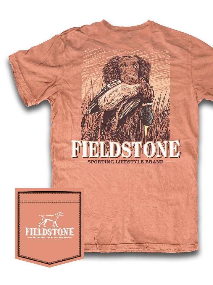 Fieldstone - Sporting Lifestyle Brand - Wholesale T-Shirt (Graphic) - Men's - Fetch 'Em Up (622)