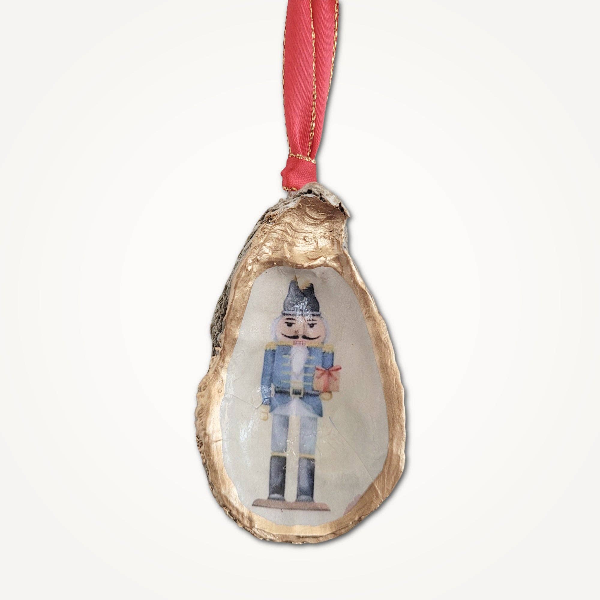 Beatrixbell Handcrafted - Wholesale Ornament - Nutcracker Christmas Ornament • Oyster Shell5