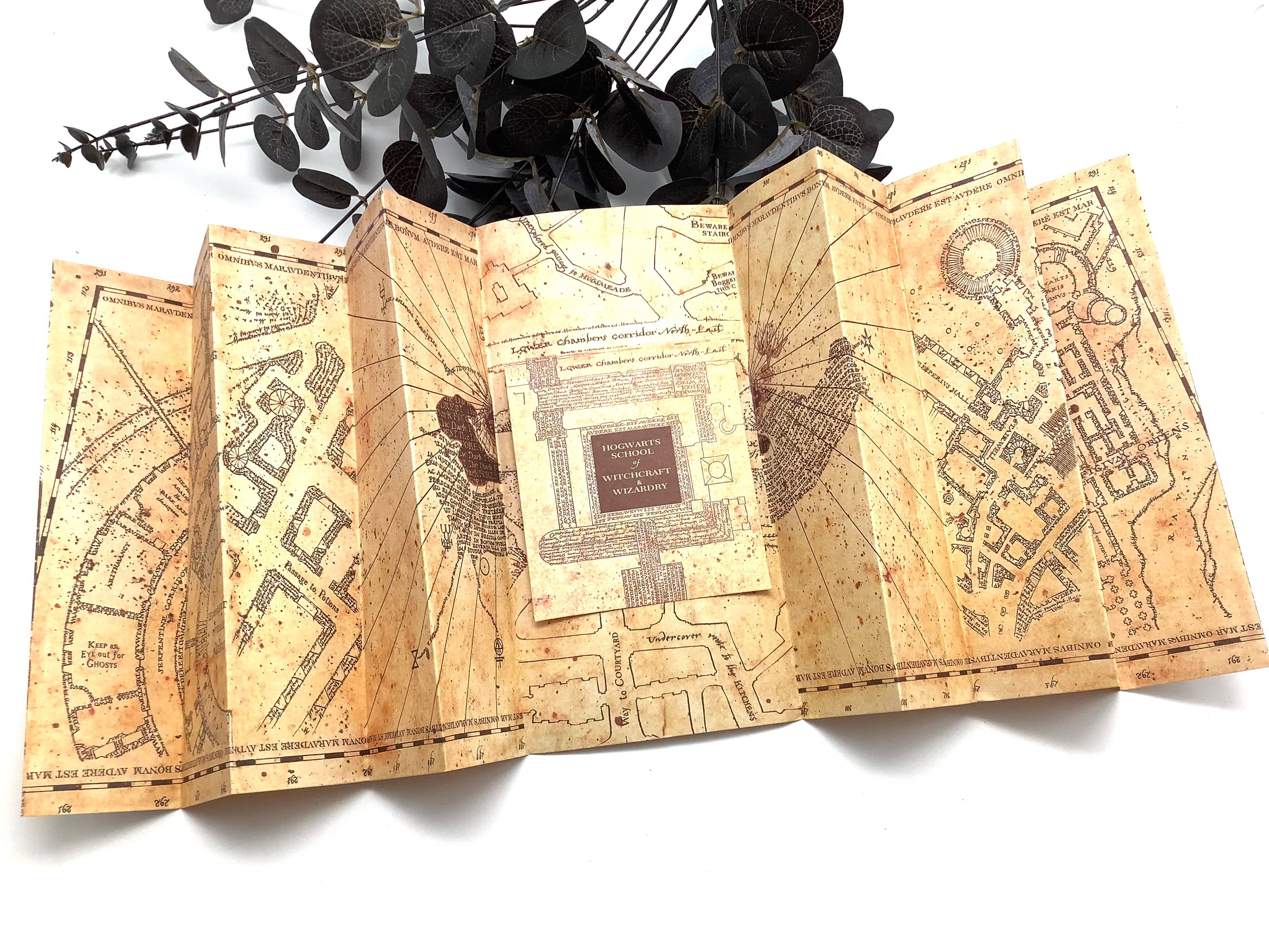 All Little Cute Things - Vente Poster - Carte des maraudeurs, décoration d'intérieur, affiche murale Harry Potter4