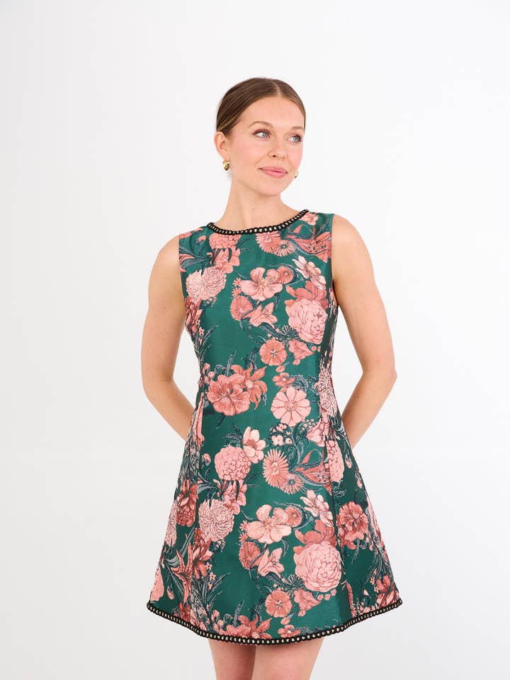 Vestito Avery Foresta Mum Jacquard per la vendita all'ingrosso da parte di Abbey Glass