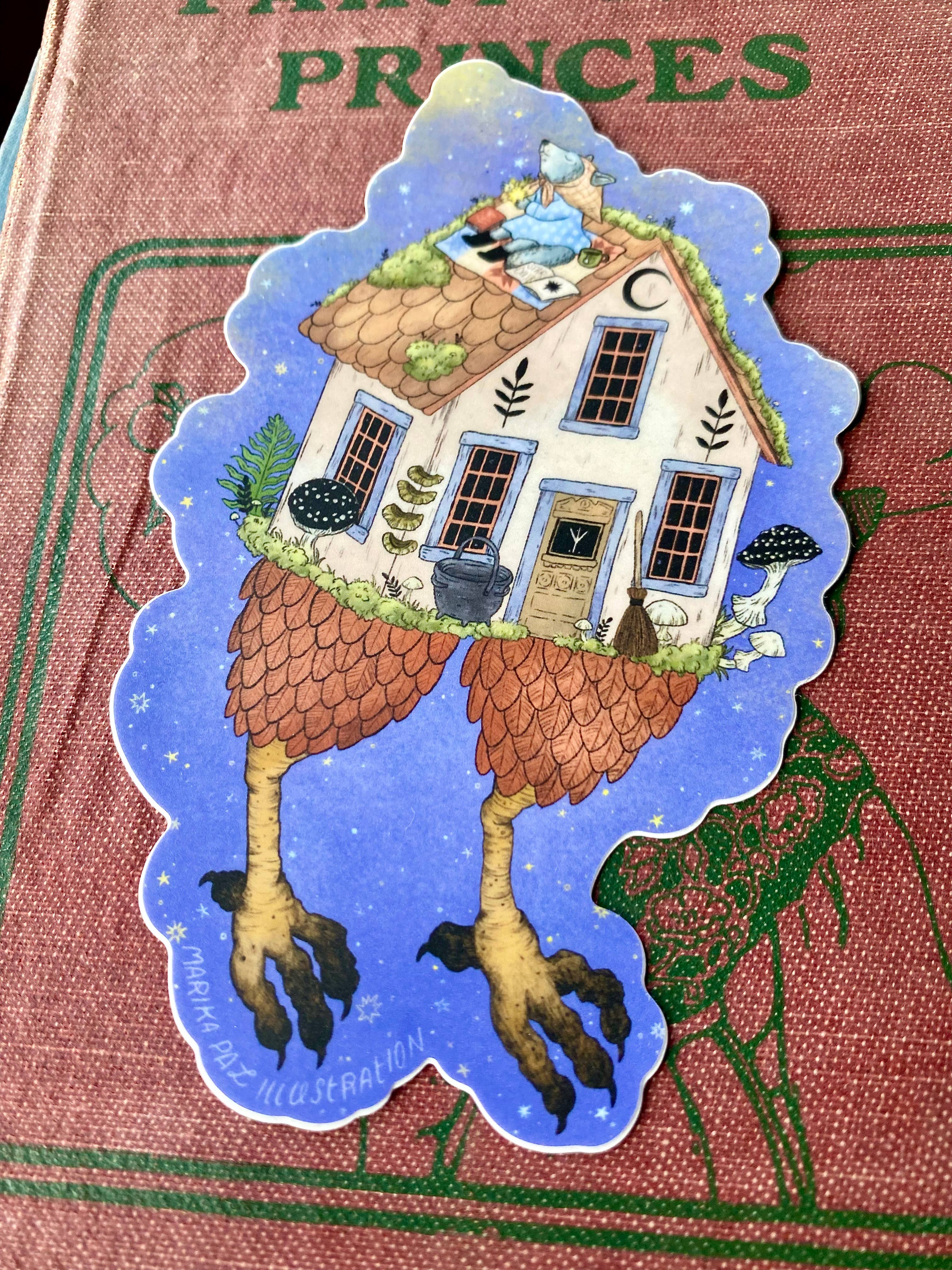 Marika Paz Illustration – Großhandel Aufkleber – Baba Cottage Aufkleber1