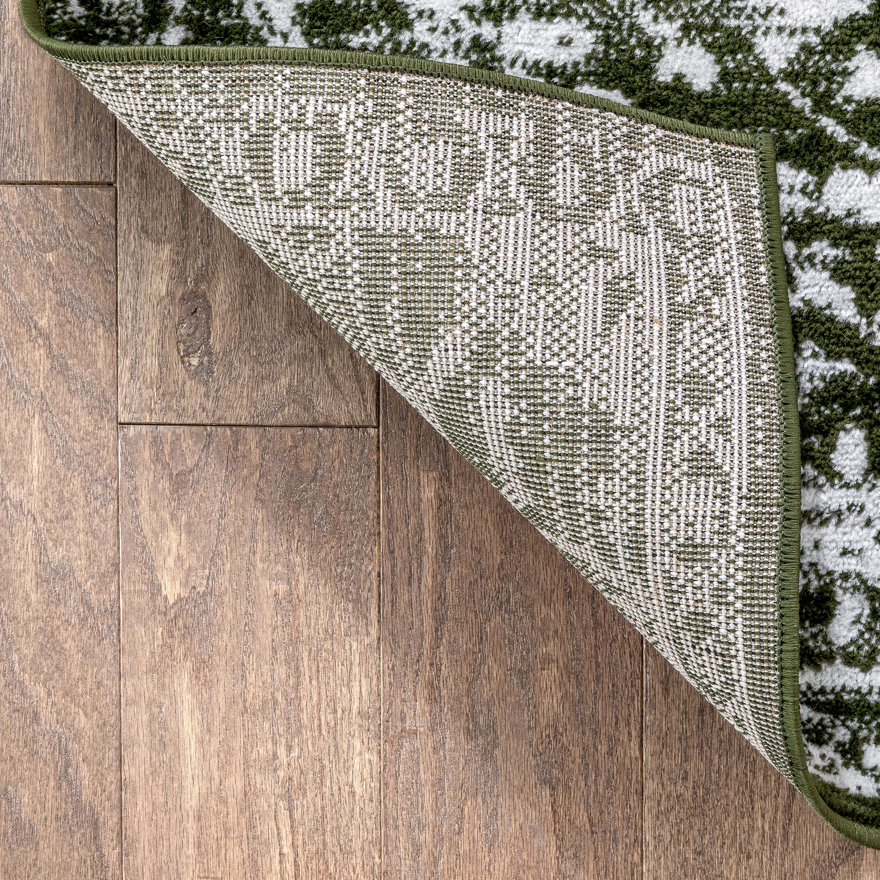 Well Woven - Venta al por mayor Alfombra pequeña - Alfombra suave Disa Vintage Medallion Green de Chill Rugs17