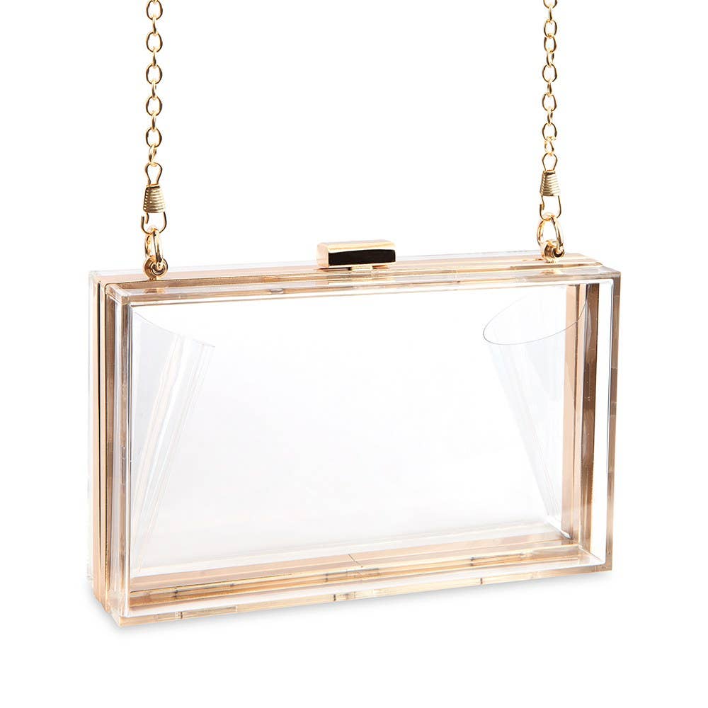 Weddingstar Inc. - Wholesale Clutch Bag - Women's - Acrylic Box Clutch - Clear3