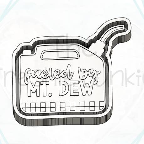 *NY UDGIVELSE* Drevet af Mt Dew Freshie Mold for engroshandel hos The Freshie Junkie, LLC