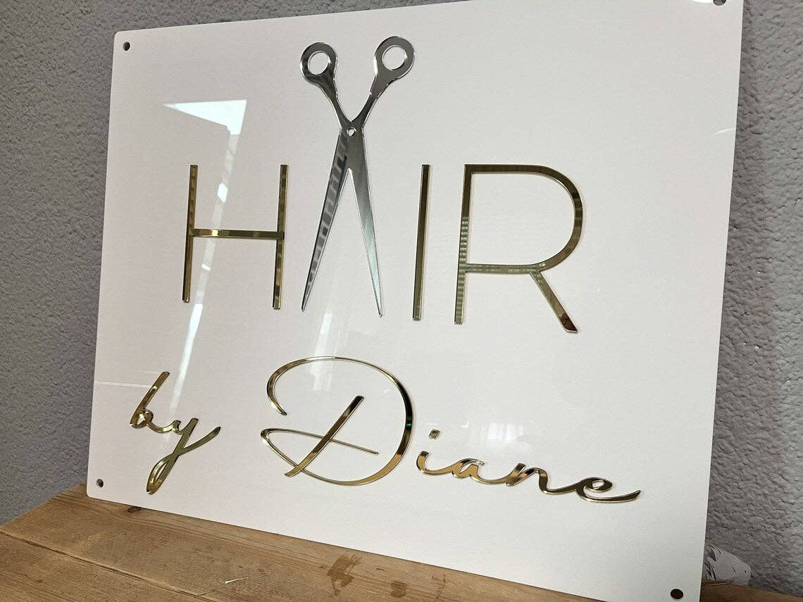 Lasartify - Vendita all'ingrosso Cartello da parete - Insegna commerciale rettangolare4