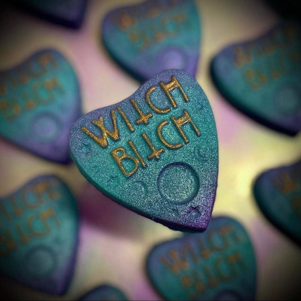 Boil & Bubble - Wholesale Bath Bomb/Fizz - Witch Bish Bath Bomb (pink,green,purple)2