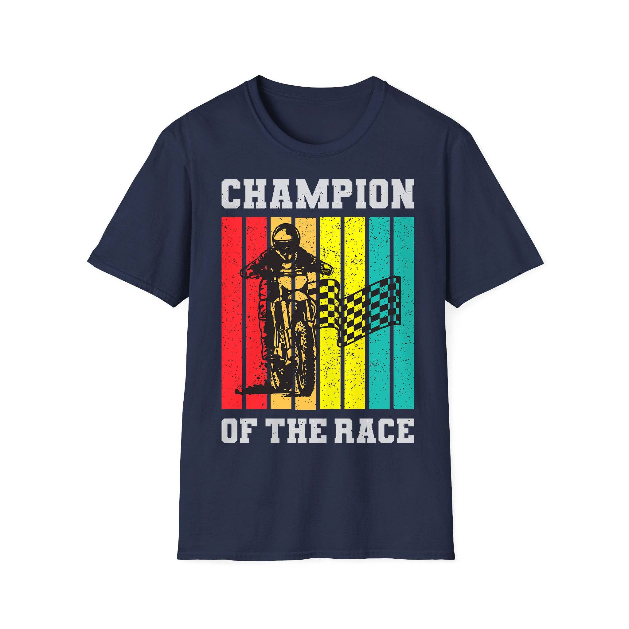 Emogifts - Wholesale Screen Printed T-Shirt - Men's - Champion Of The Racer Motorcycle T-Shirt2