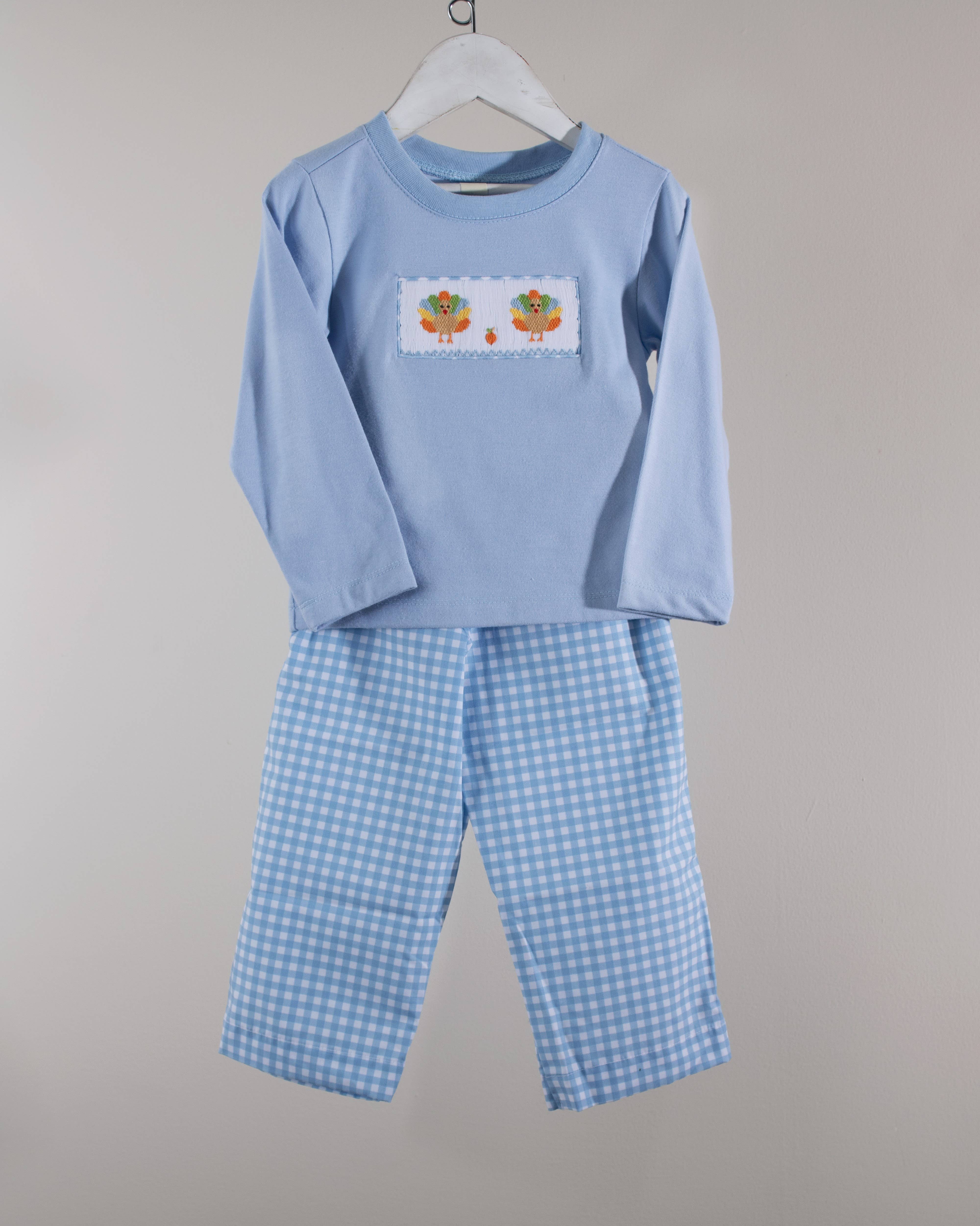 Charming Little Ones - Wholesale Top & Pant Set - Kids - Little Gobbler Alexander Set0