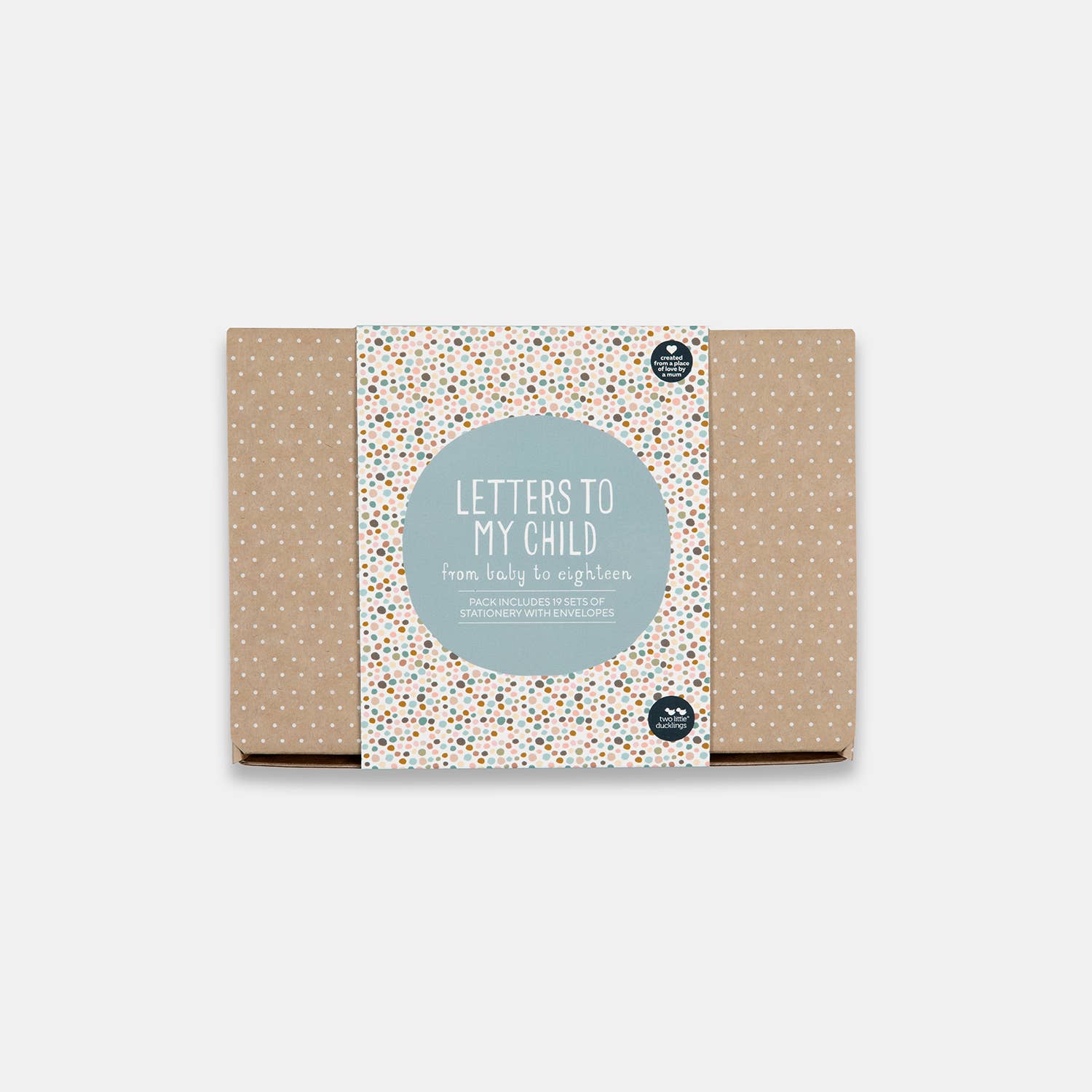 Two Little Ducklings - Wholesale Stationery/notecard set - Letters to My Child (Neutral)0