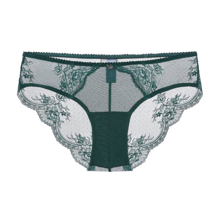 Amour d'Agnette - Wholesale Underwear - Women's - Kim Stretch Lace & Mesh Cheeky