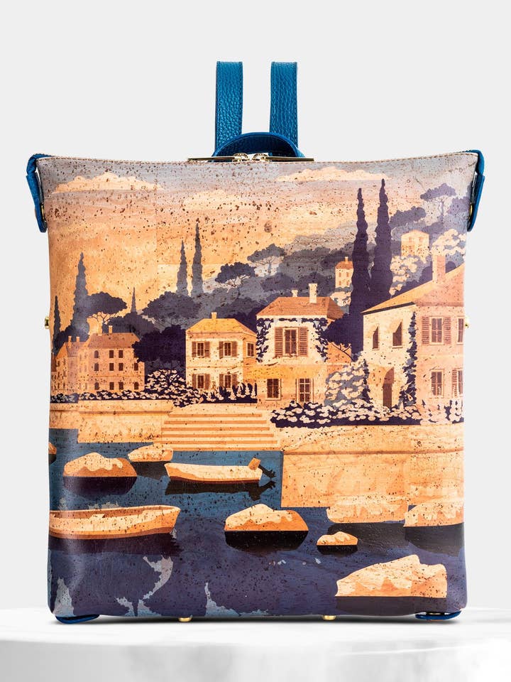 Convertible Cork Backpack Italia for wholesale by StudioCork