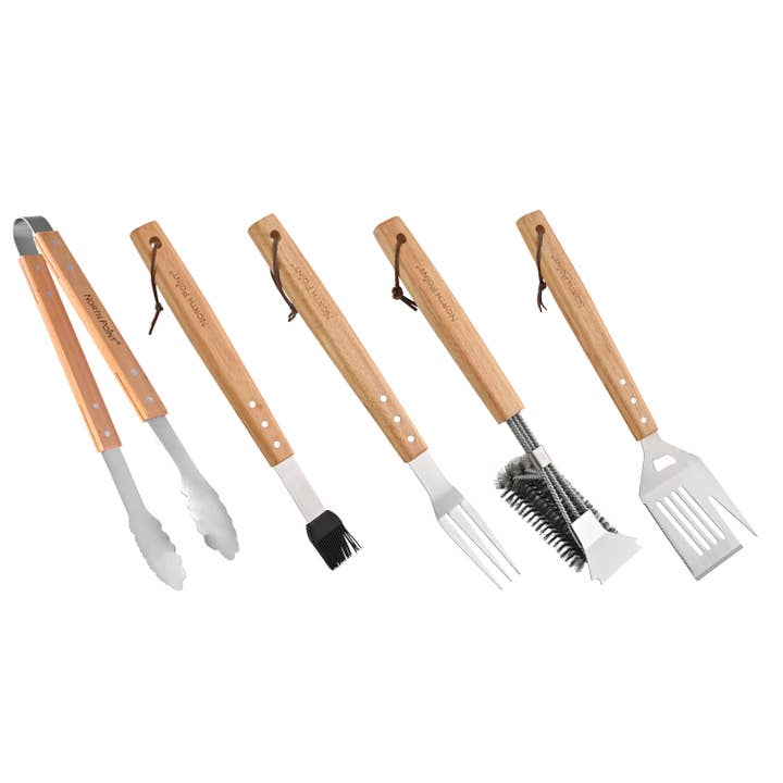 Style Asia - Wholesale Outdoor Grill Tools - North Point 5Piece BBQ Tool Set