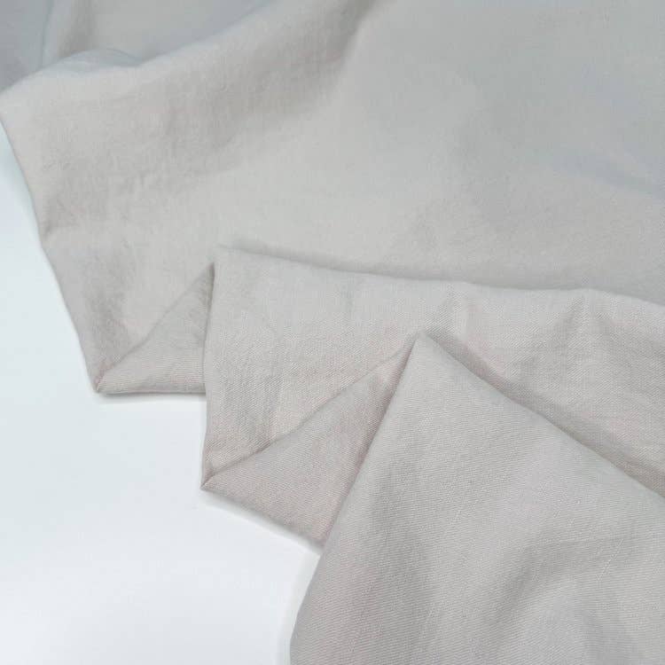 BelieveWorks - Wholesale Fabric - EcoSoft Twill Washed Linen Cotton Blend – Sustainable Twill11