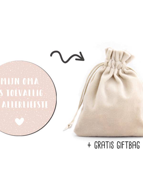 Minigift mijn oma for wholesale by Label2X B.V.